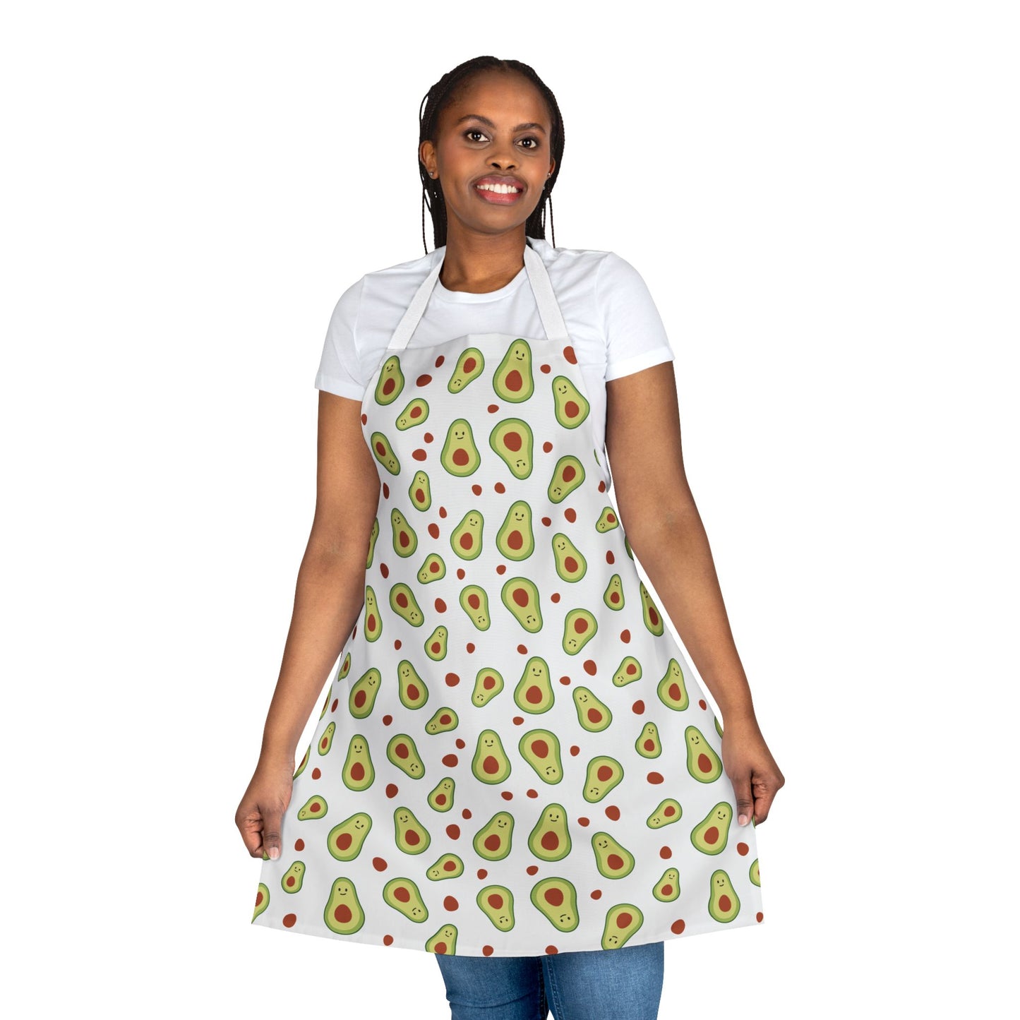 Avocado Apron, 5-Color Straps (AOP)