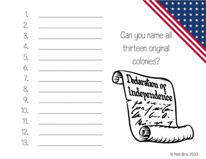 The Constitution, 50 States, and More! Research Workbook