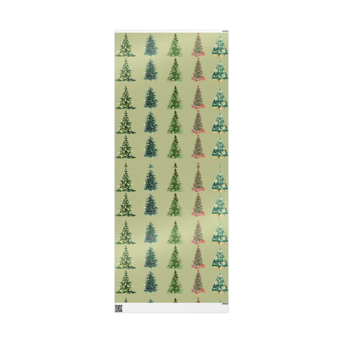 Christmas Trees Wrapping Paper