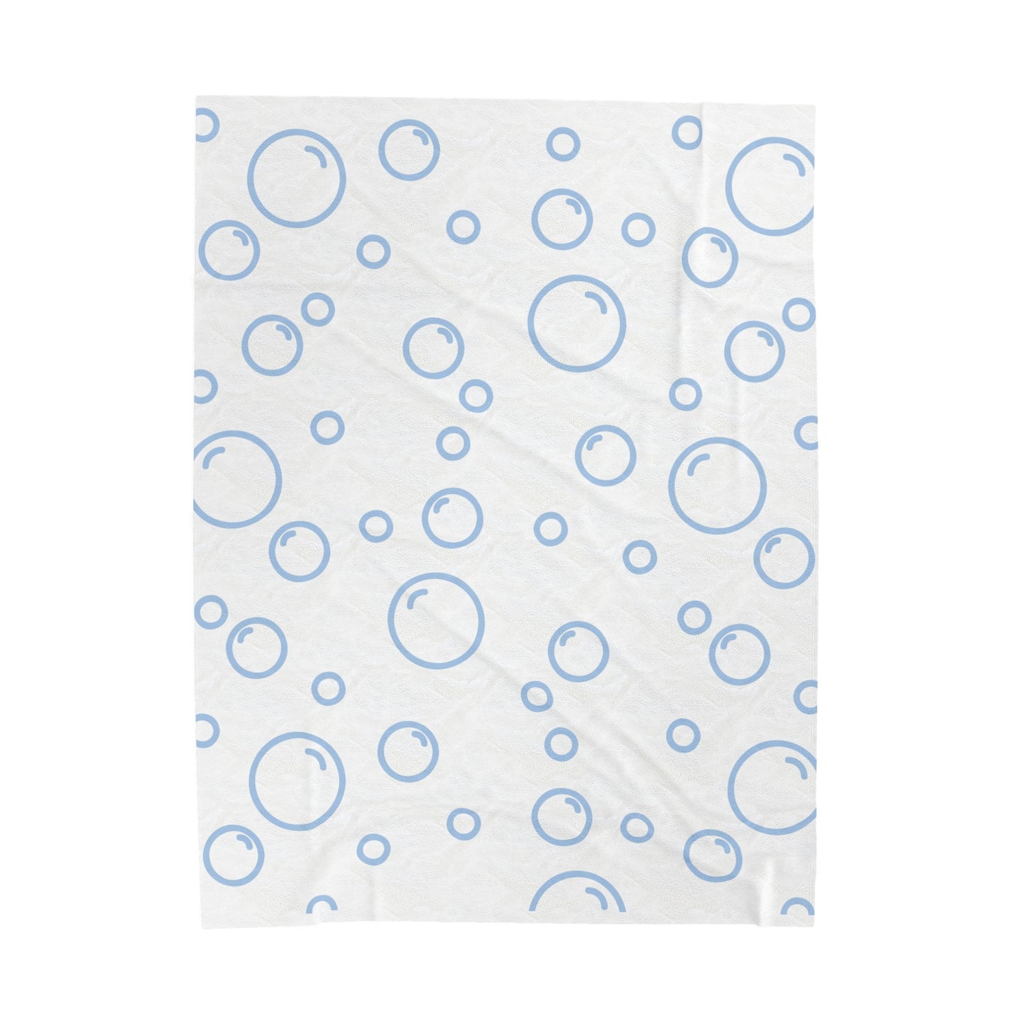 Bubbles Velveteen Plush Blanket