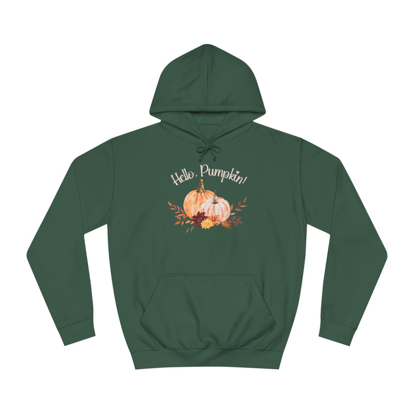 Hello, Pumpkin! Unisex College Hoodie