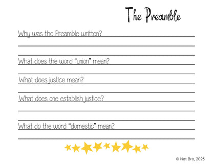 The Constitution, 50 States, and More! Research Workbook