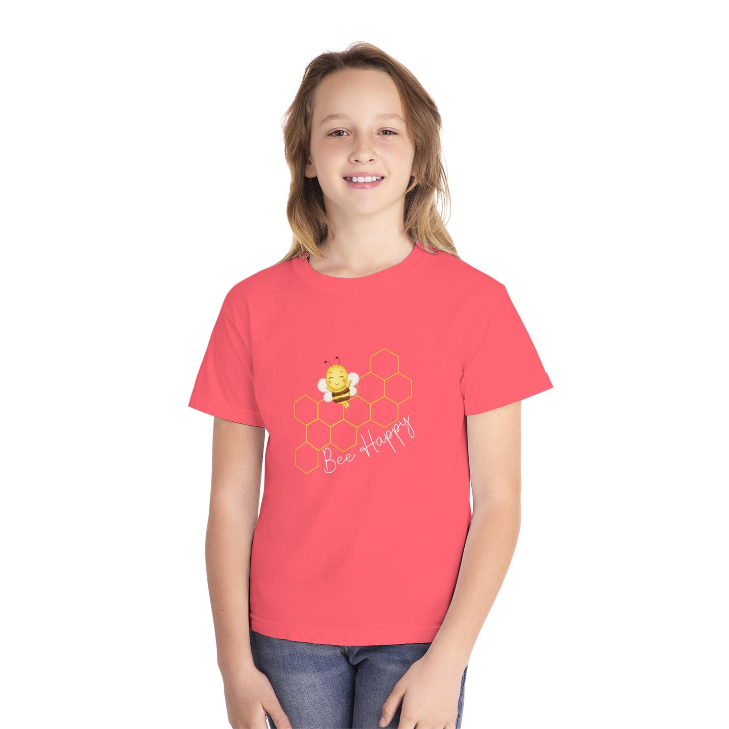 Bee Happy Youth Midweight Tee