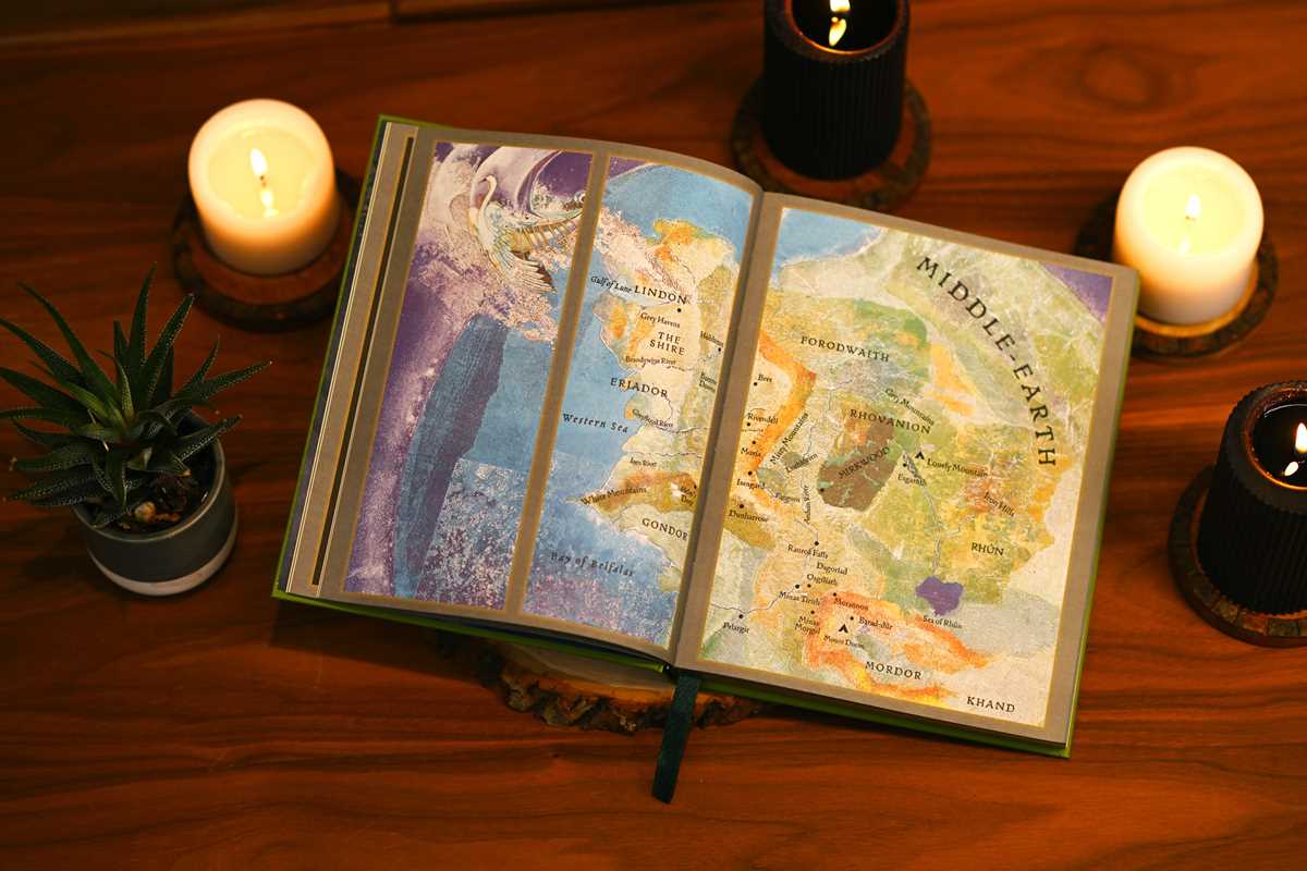 Atlas of Tolkien Deluxe Edition by David Day: Hardcover; 256 pages / English