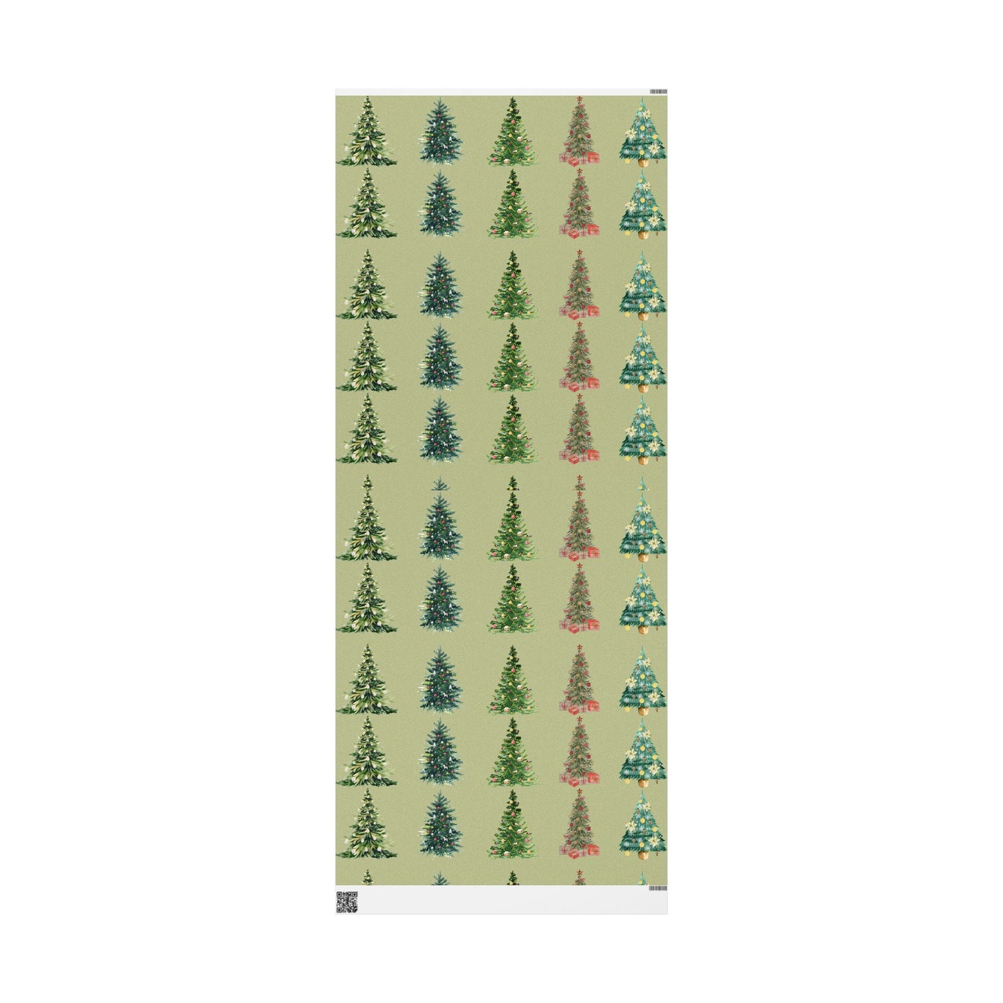 Christmas Trees Wrapping Paper