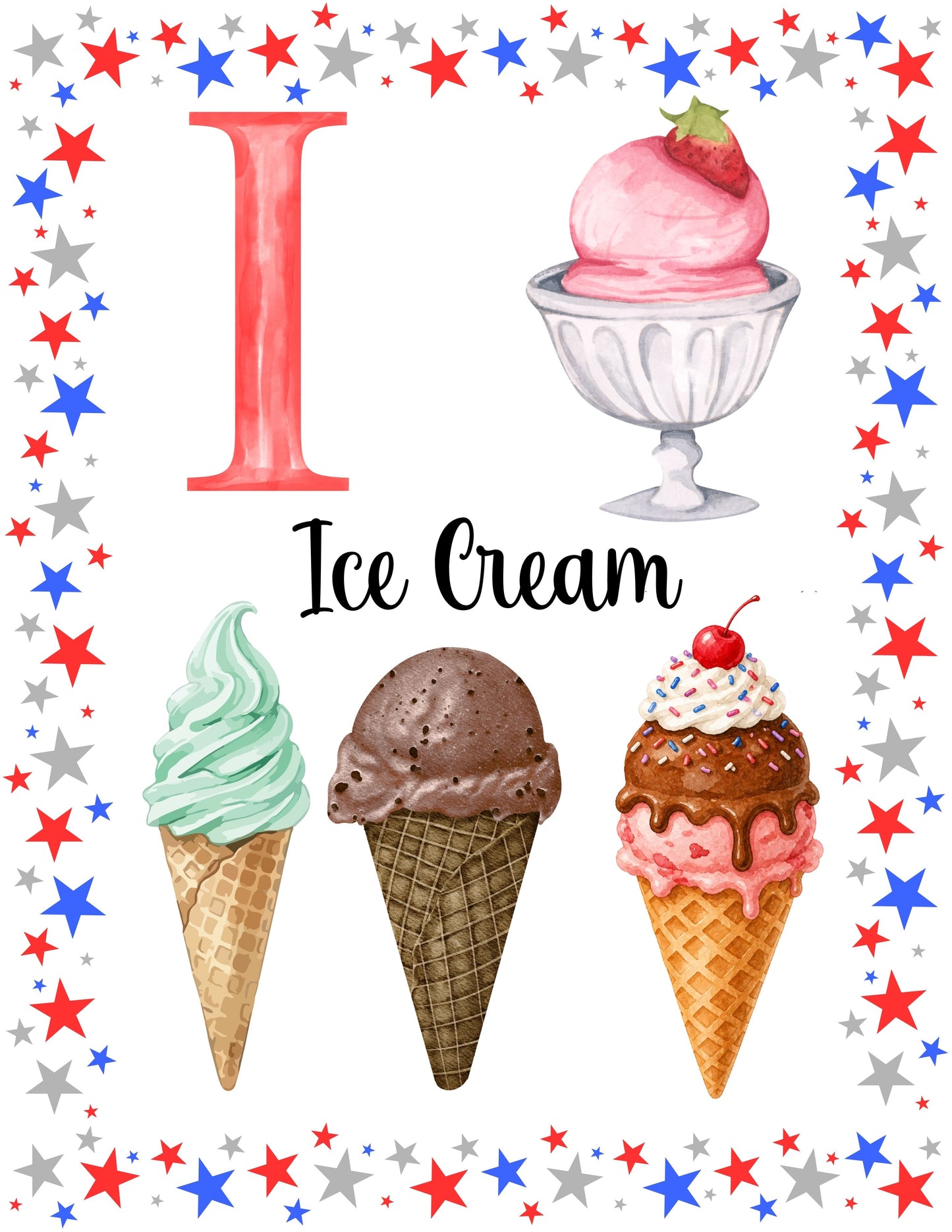 America Alphabet Flash Cards – A to Z Patriotic Learning for Little Minds