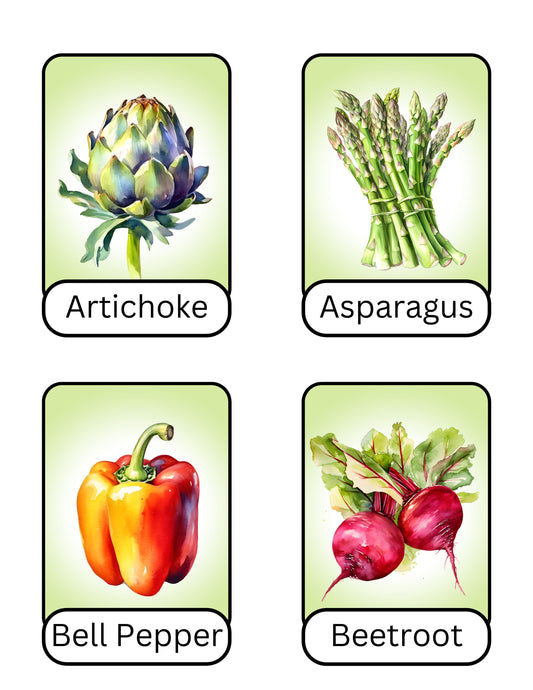 Vegetable Flashcards