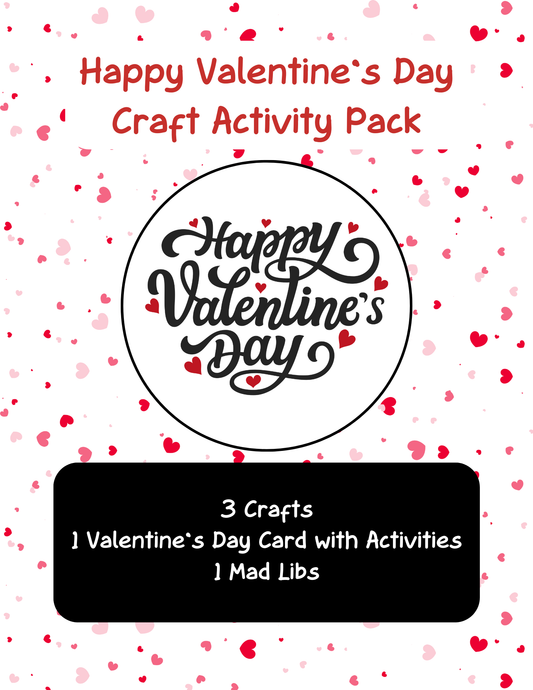 Valentine's Day Activity Craft Pack