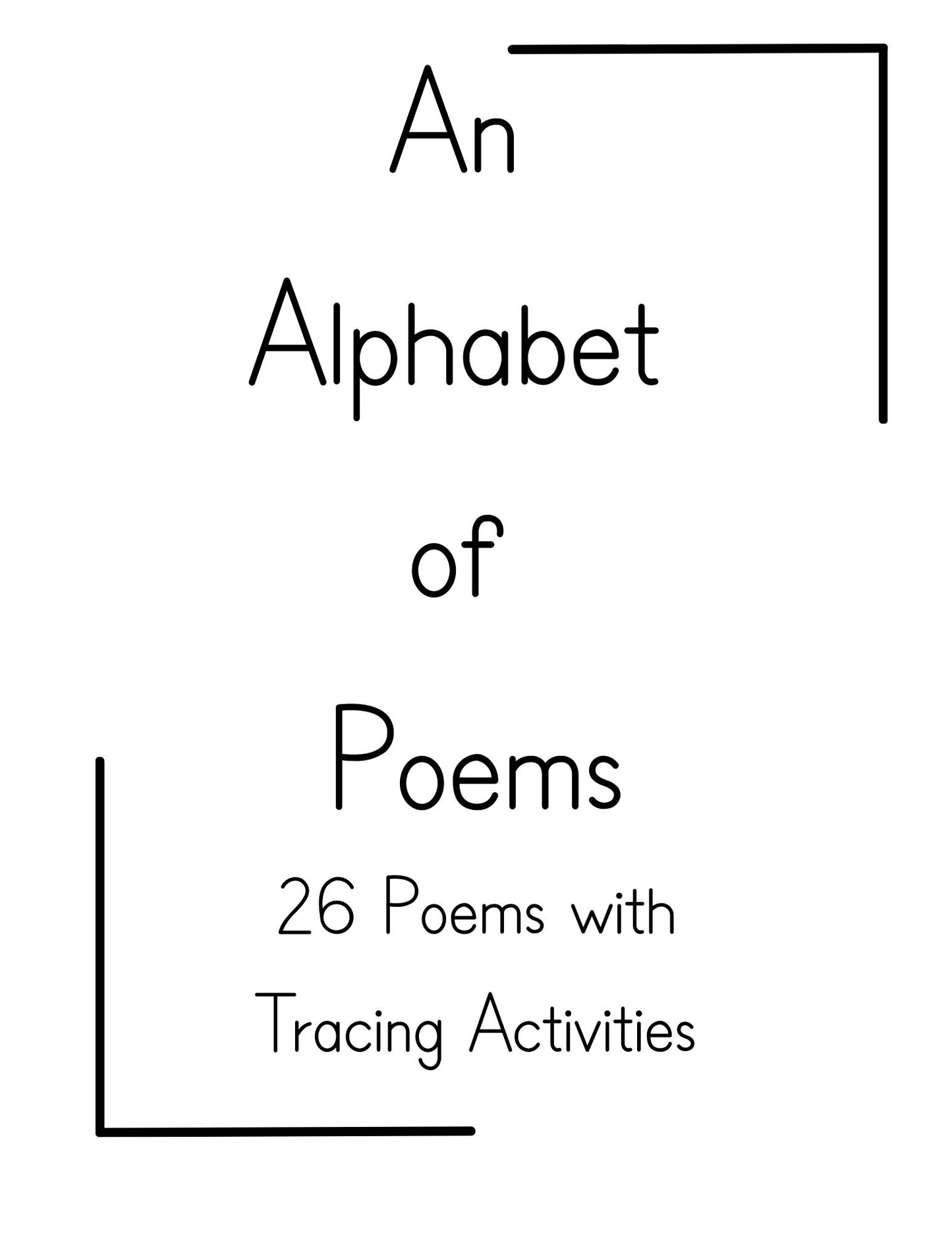 Alphabet of Poems from A to Z