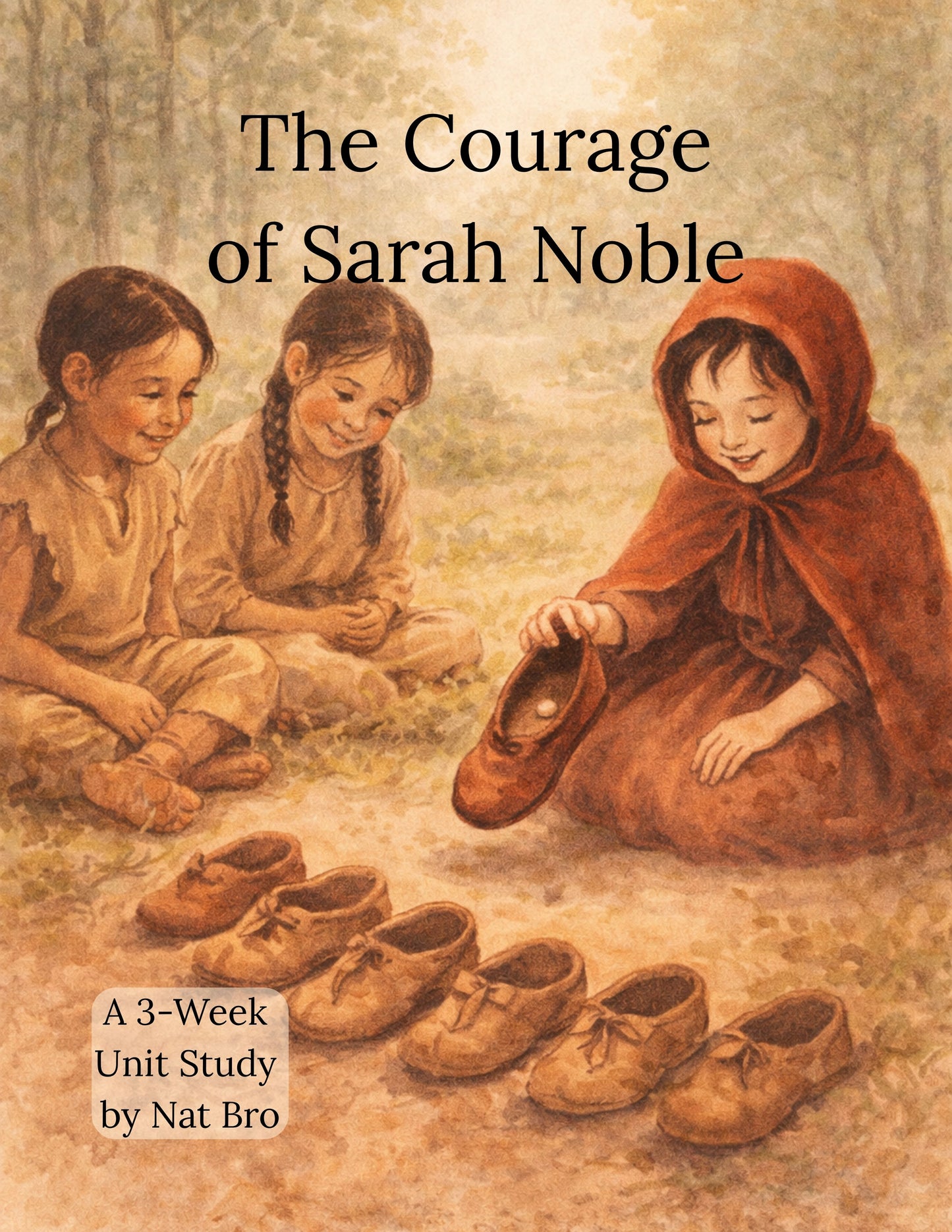 The Courage of Sarah Noble Unit Study | Hands-On Homeschool Curriculum (3 Weeks + Answer Key)