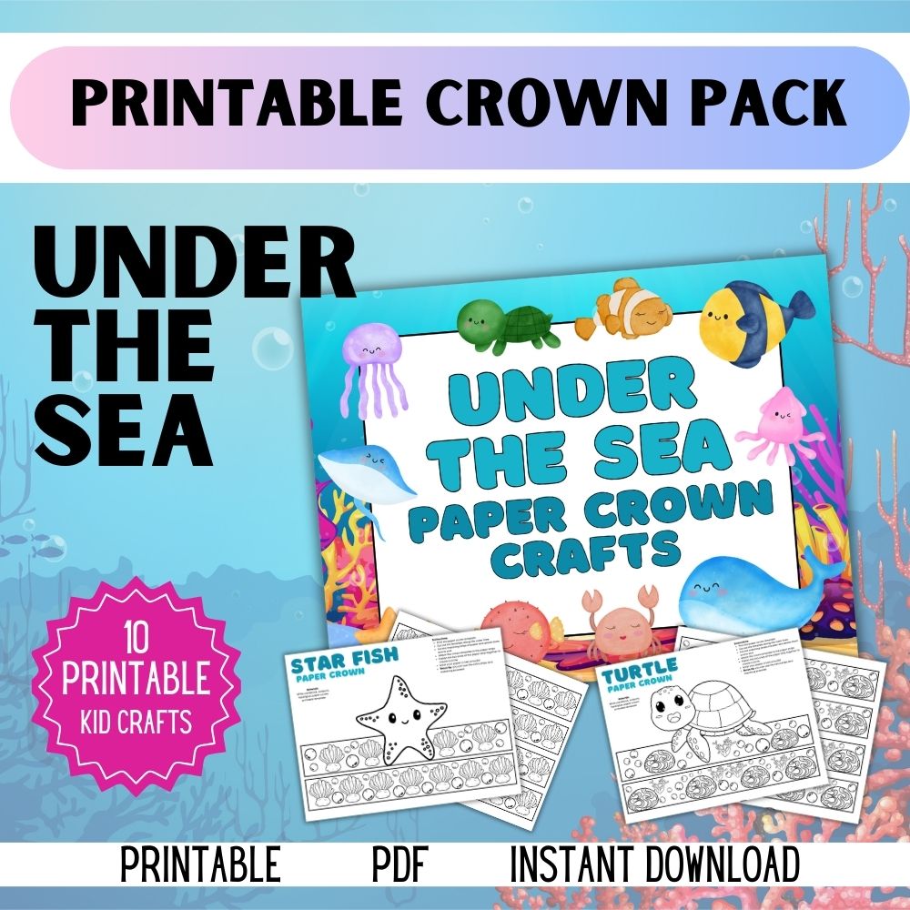 Make Your Own "Under the Sea" Crown!