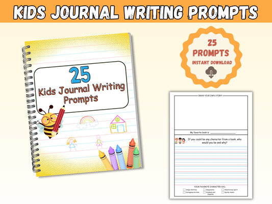 25 Younger Elementary Writing Prompts