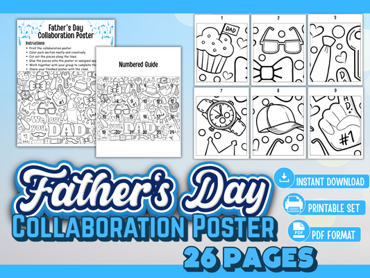 Father’s Day Collaboration Poster Printable