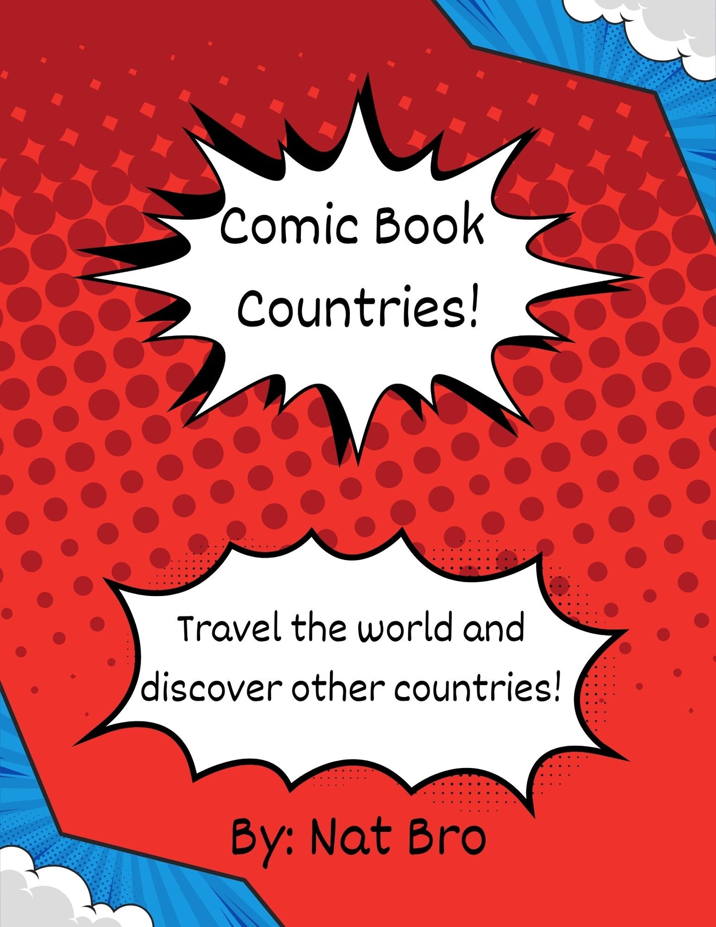 A Comic Book Country Study: Upper Elementary and Beyond! Digital Product