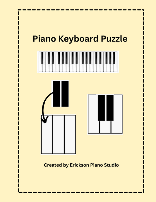 Piano Keyboard Puzzle