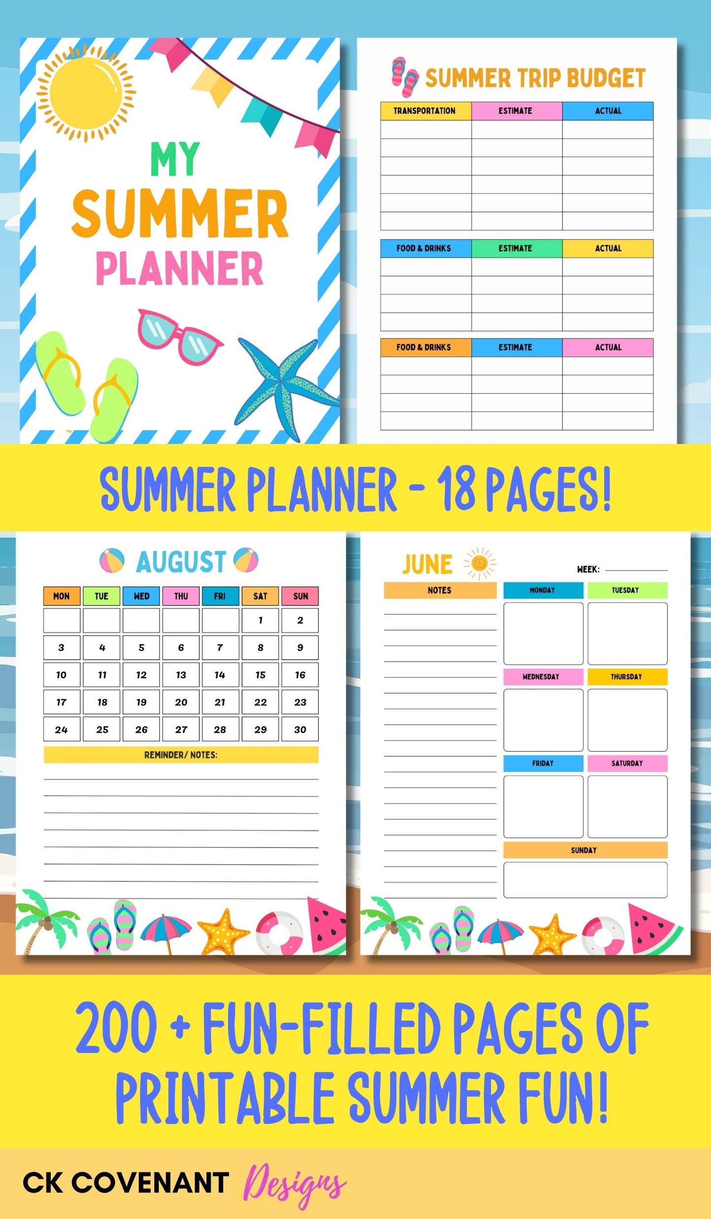 Ultimate Summer Activity Bundle for Kids