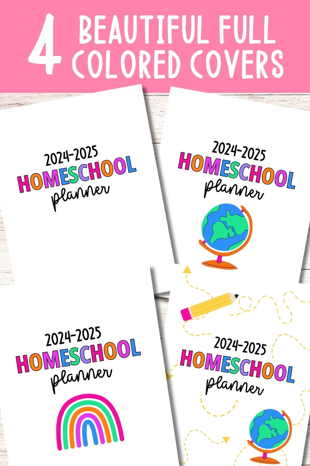 Printable Homeschool Planner Bundle