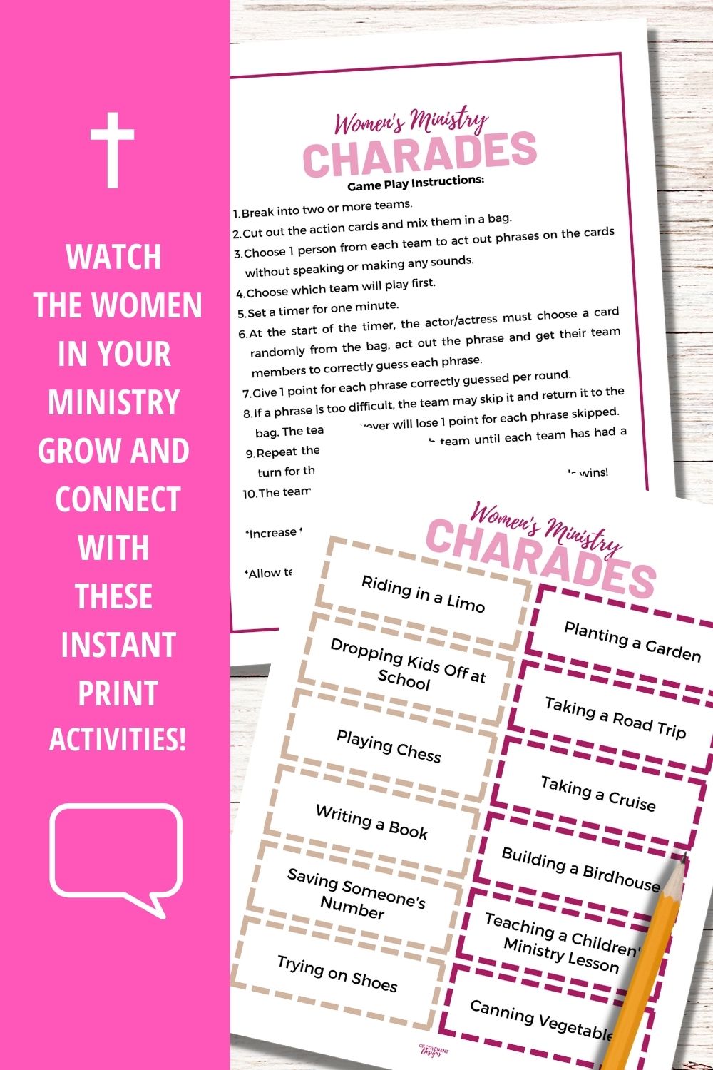 Women's Ministry Printable 20 Game Bundle