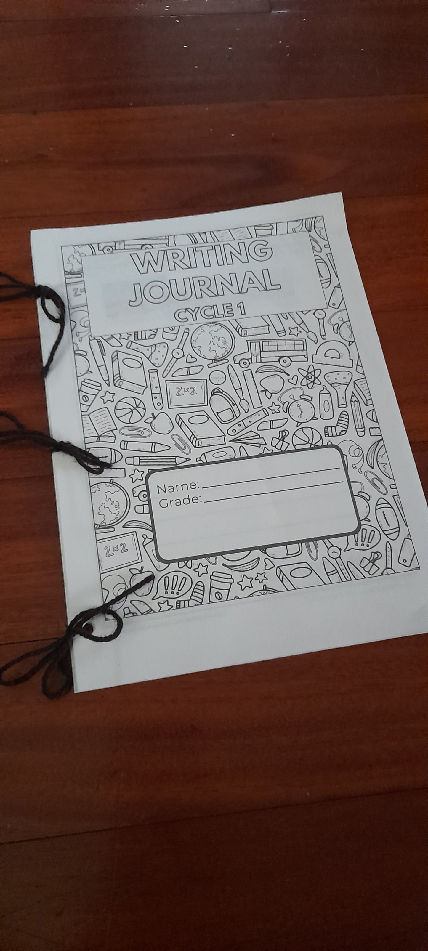 Writing Warm Up Journal for 2nd 3rd 4th 5th Grade Printable, Editing Checklist, CYCLE 4