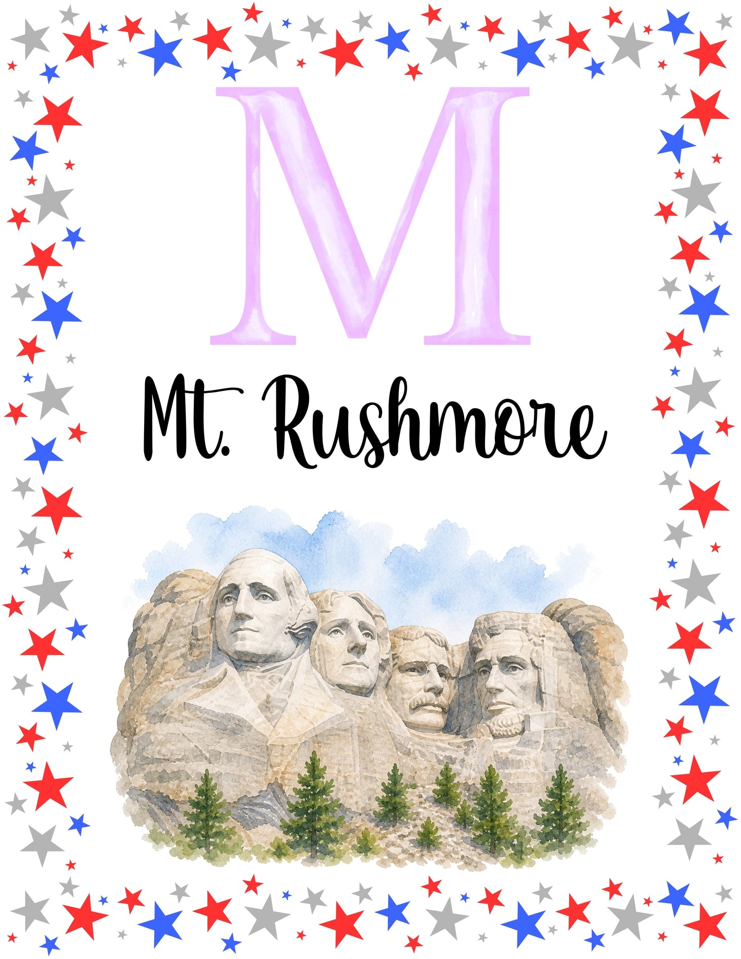 America Alphabet Flash Cards – A to Z Patriotic Learning for Little Minds