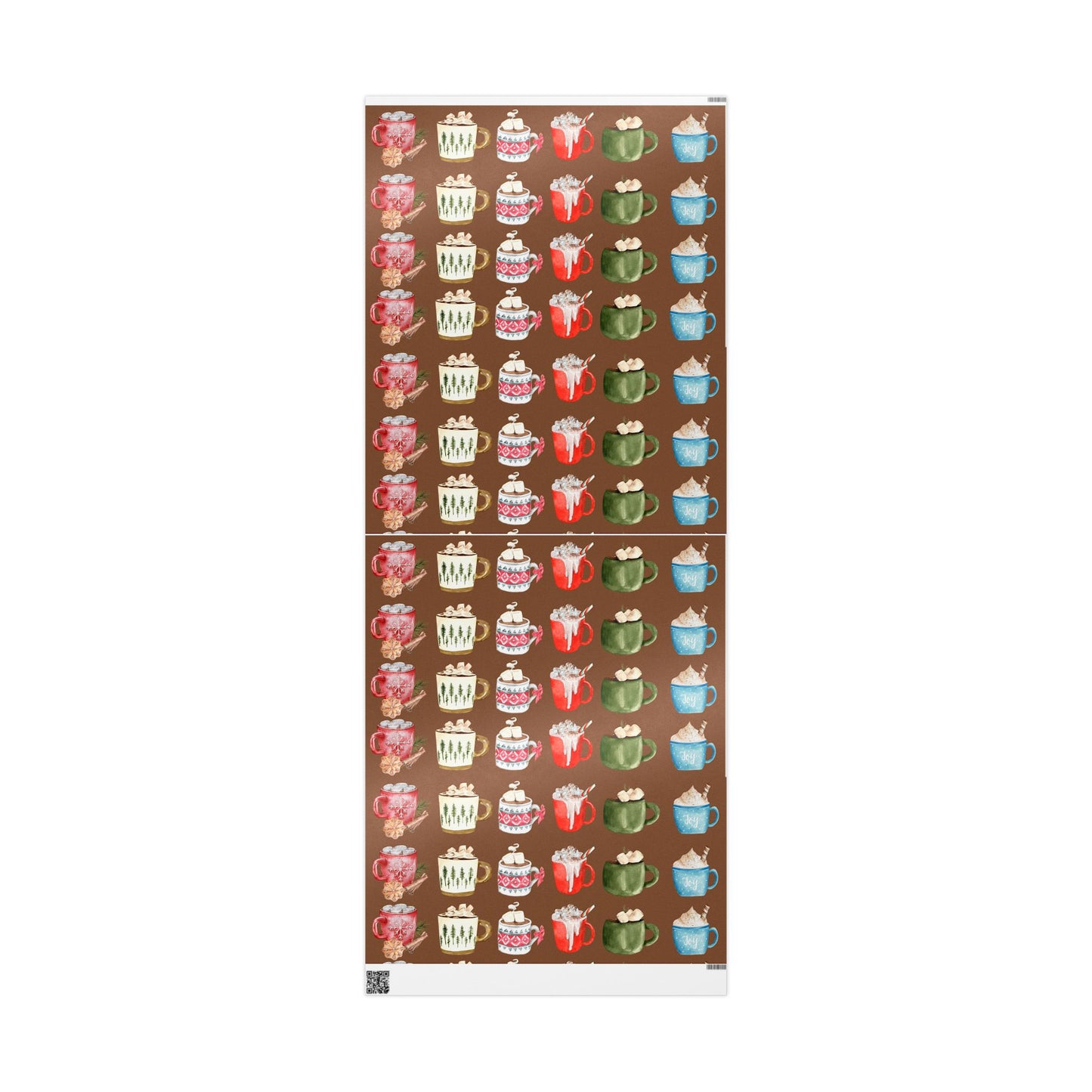 Chocolate Cocoa Wrapping Paper