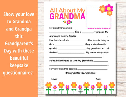 Grandparent's Day Questionnaire