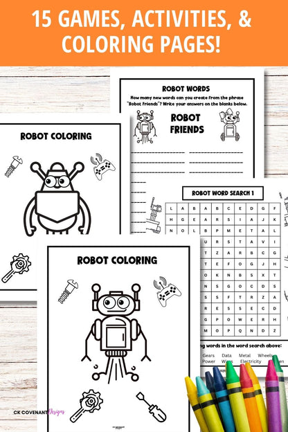 Robots Activity Pack