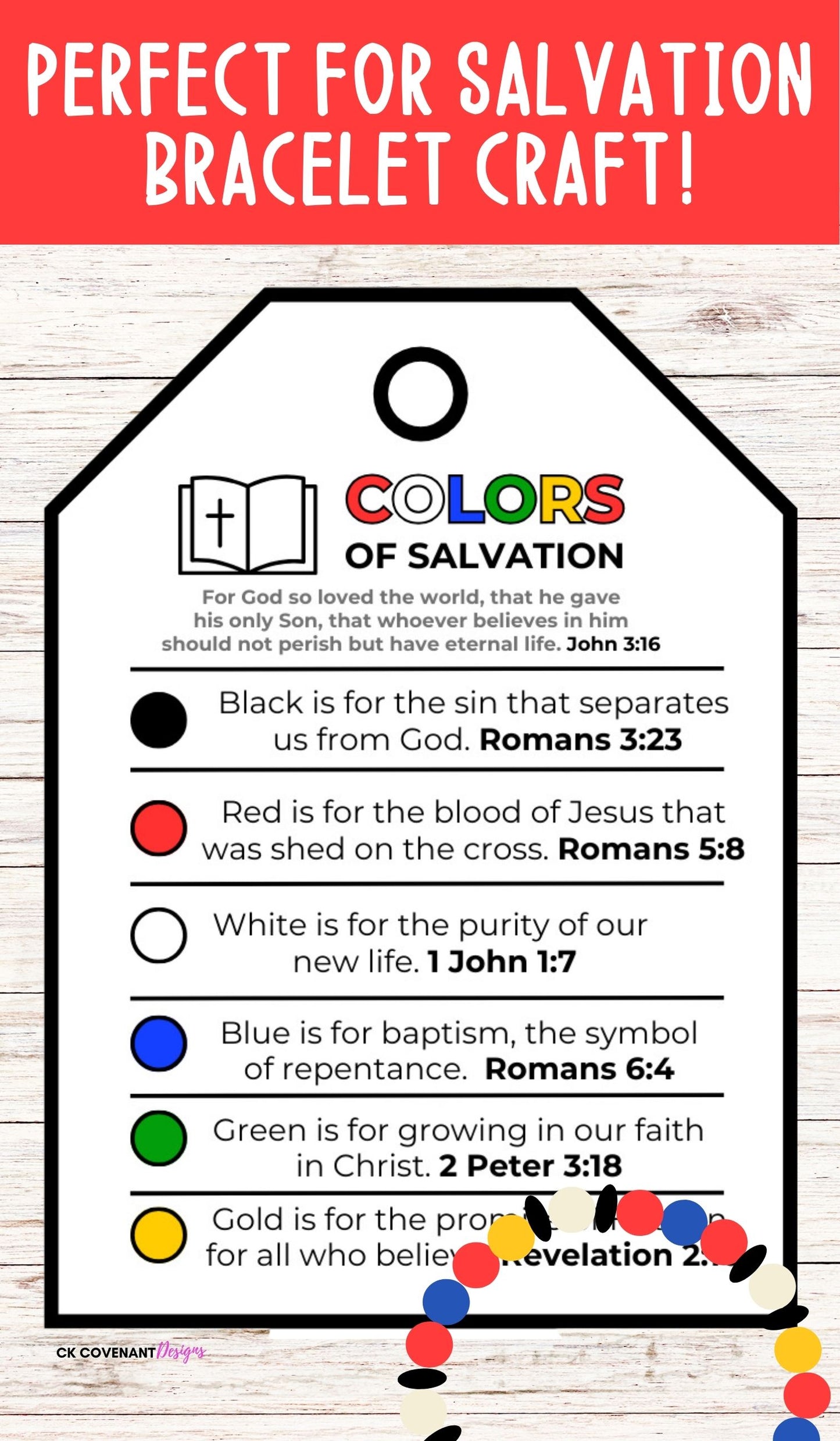 “Colors of Salvation” Gospel Evangelism Bundle