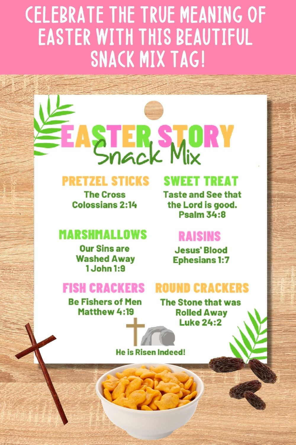 Easter Story Snack Mix Tags – Nuggets of Wisdom easter-story-snack-mix-tags-nuggets-of-wisdom
