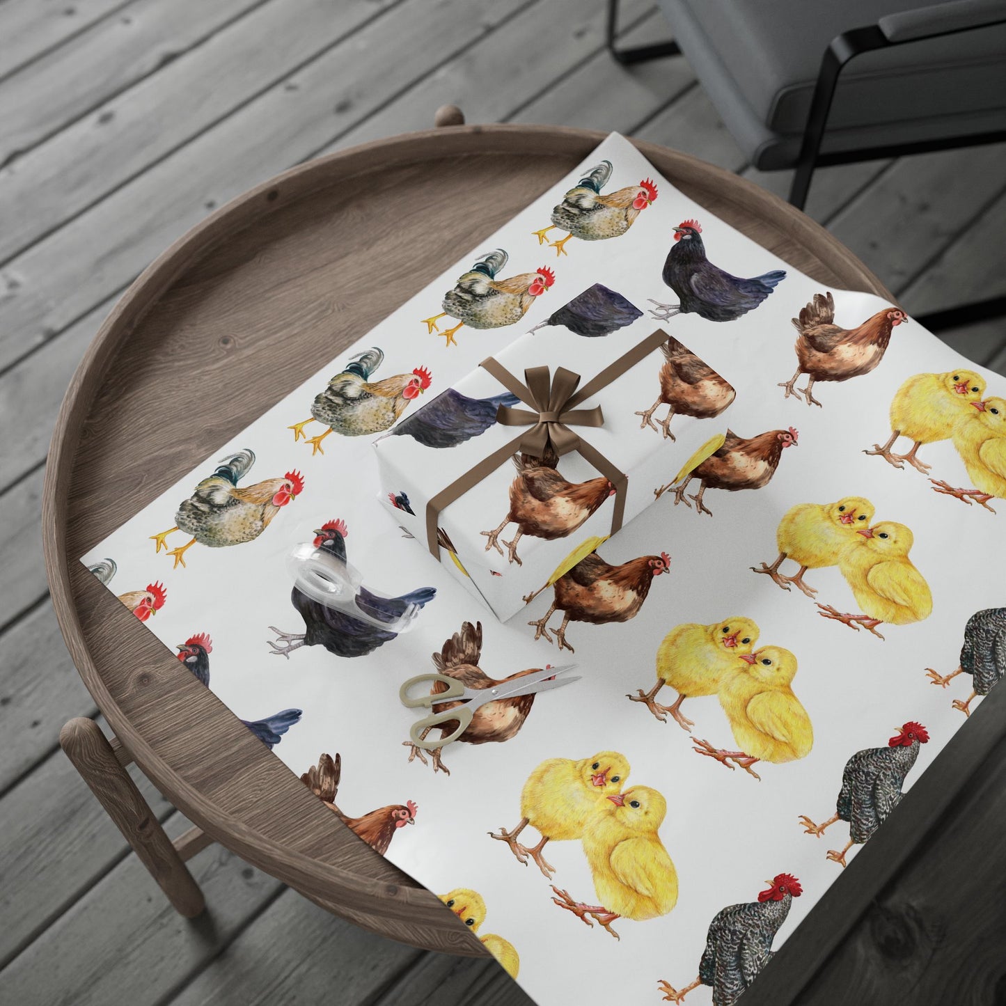 Chicken Wrapping Paper