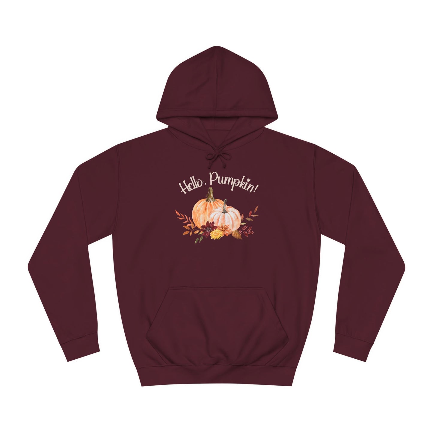 Hello, Pumpkin! Unisex College Hoodie