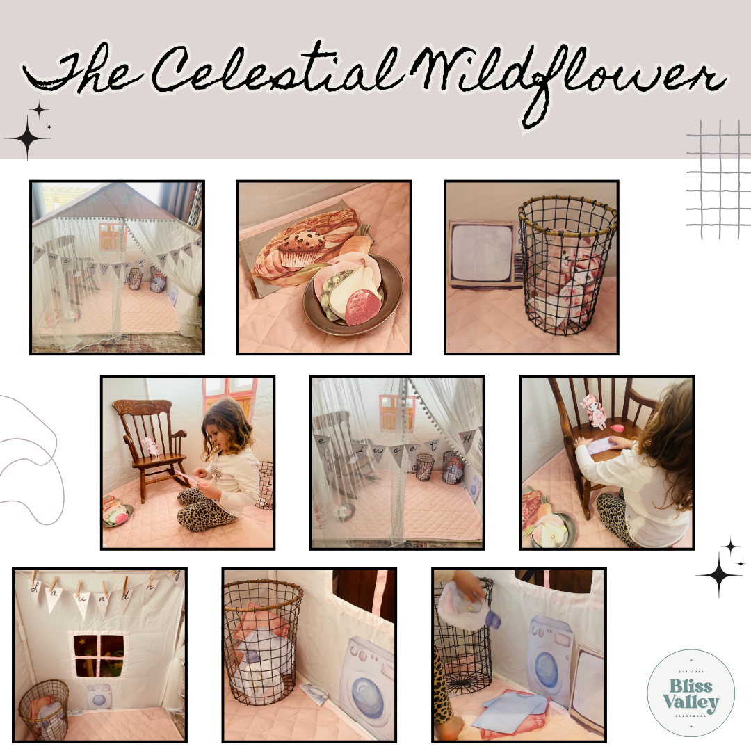 The Celestial Wildflower Preschool Curriculum Families Unit for Ages 4-6 | Whimsical Literature & Play-Based Homeschool | Digital Download