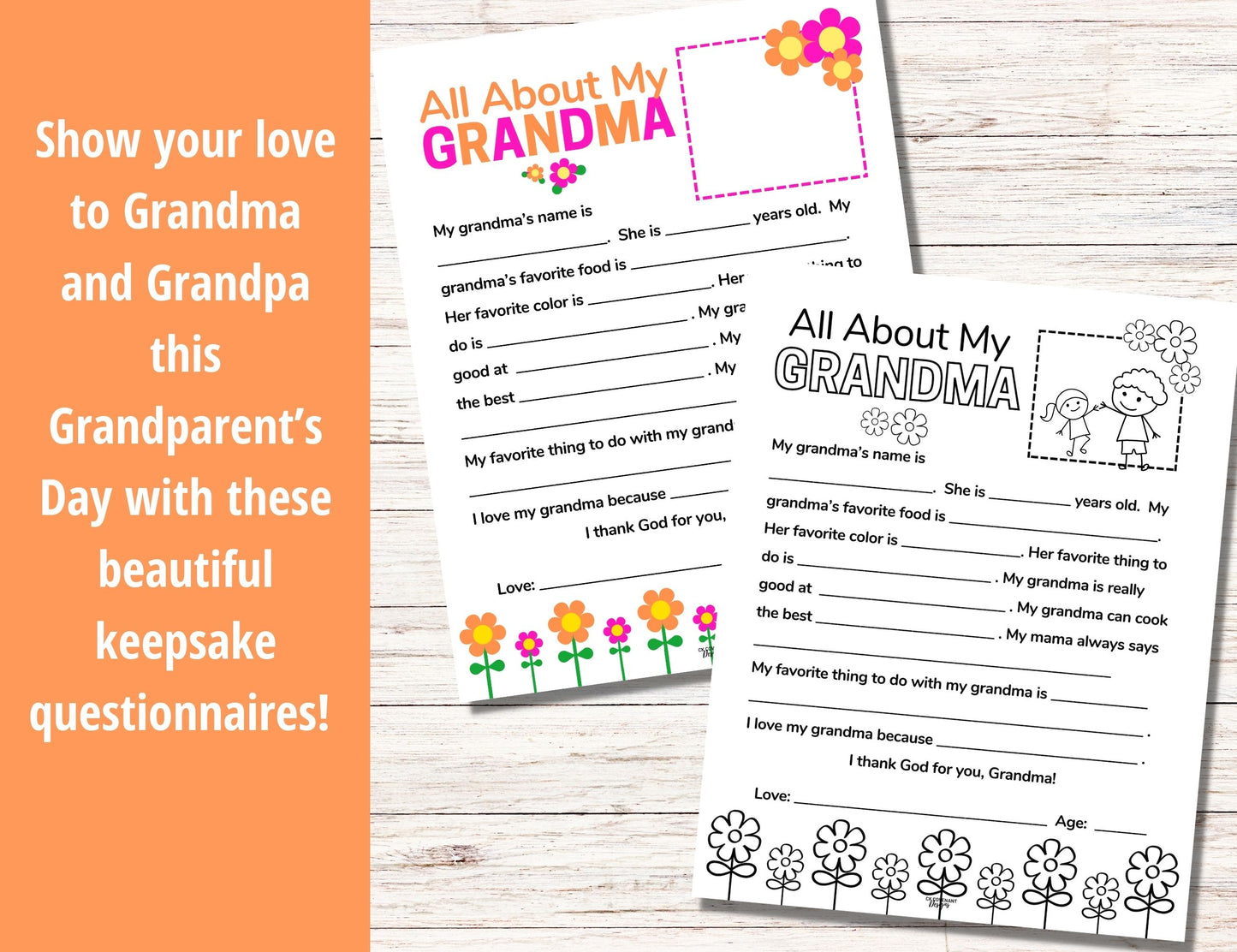 Grandparent's Day Questionnaire