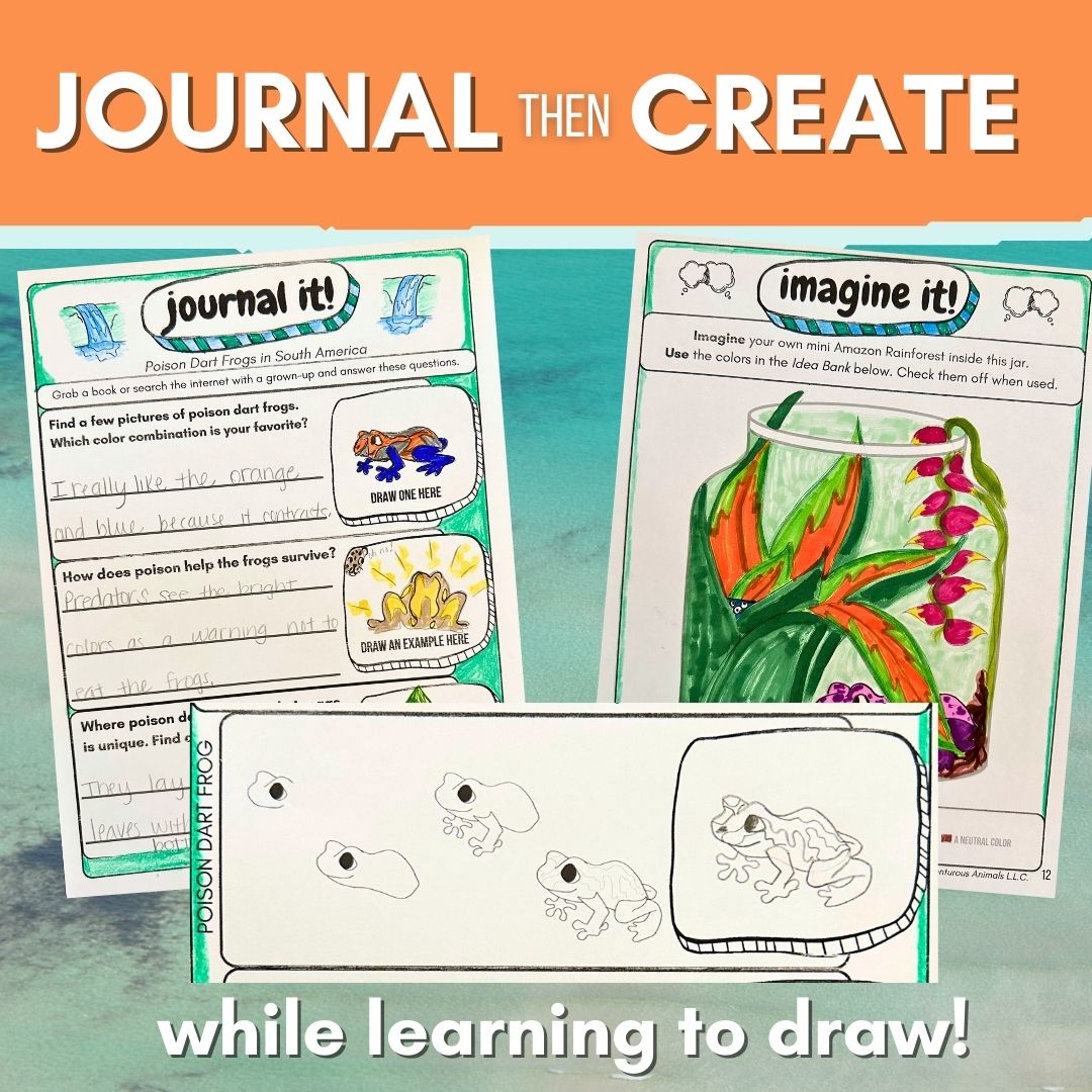 Animal Art Journal for Kids: Explore the Elements of Art through Animals from Around the World