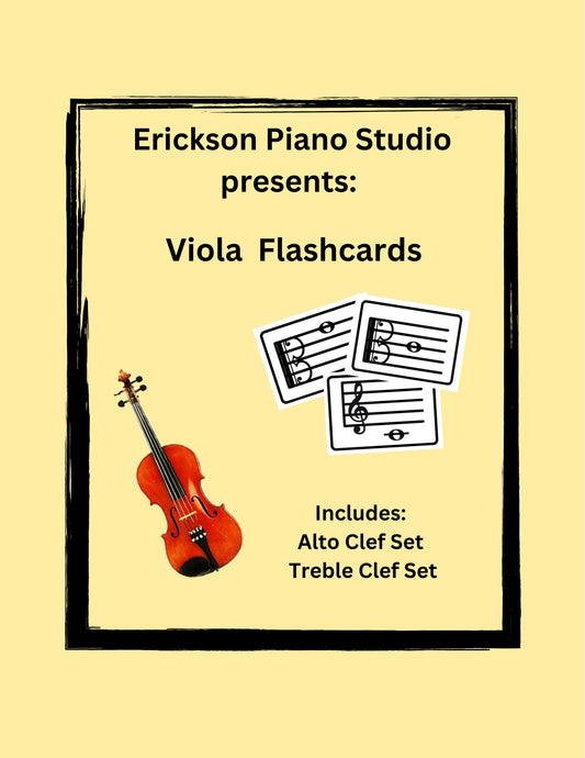 Viola Flashcards