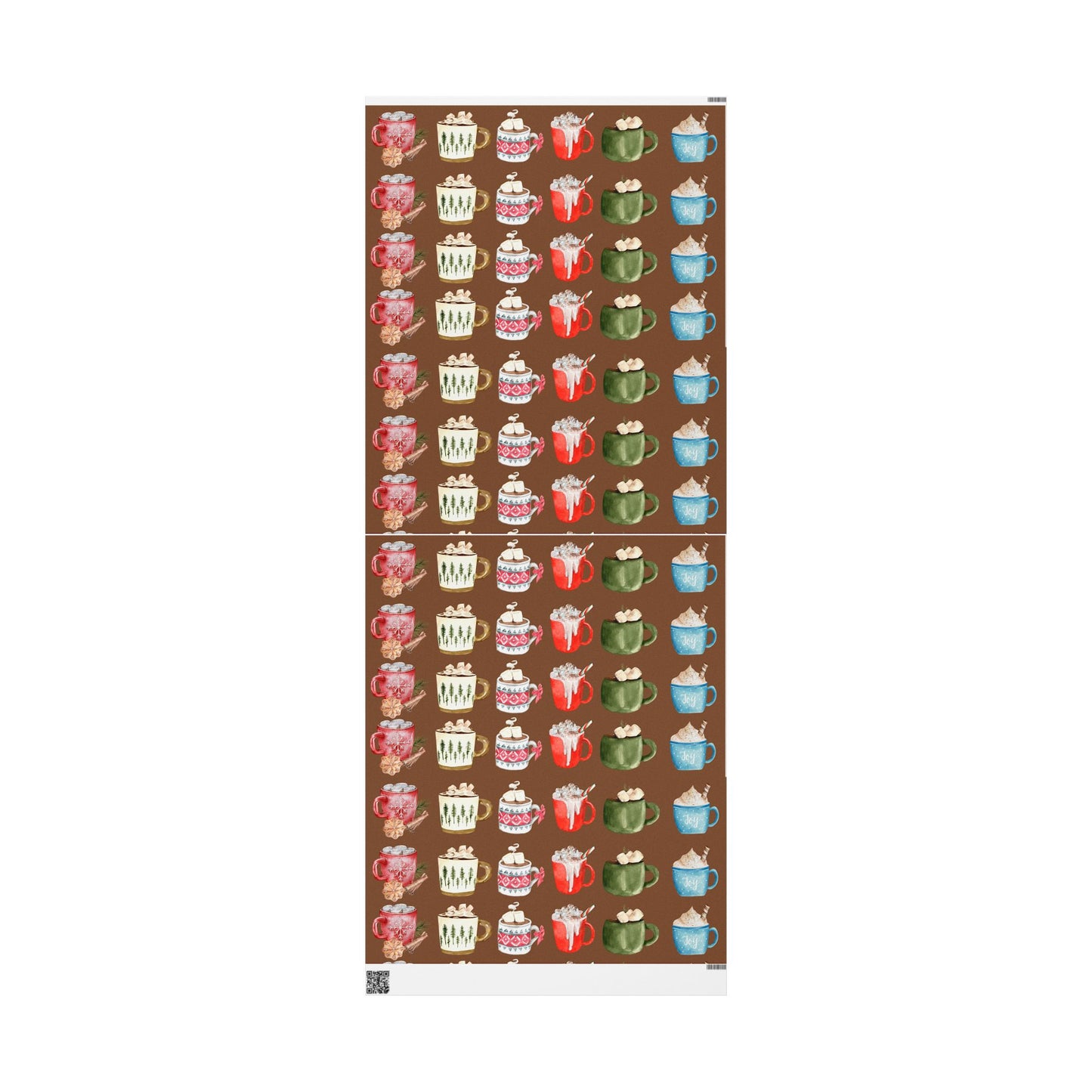 Chocolate Cocoa Wrapping Paper