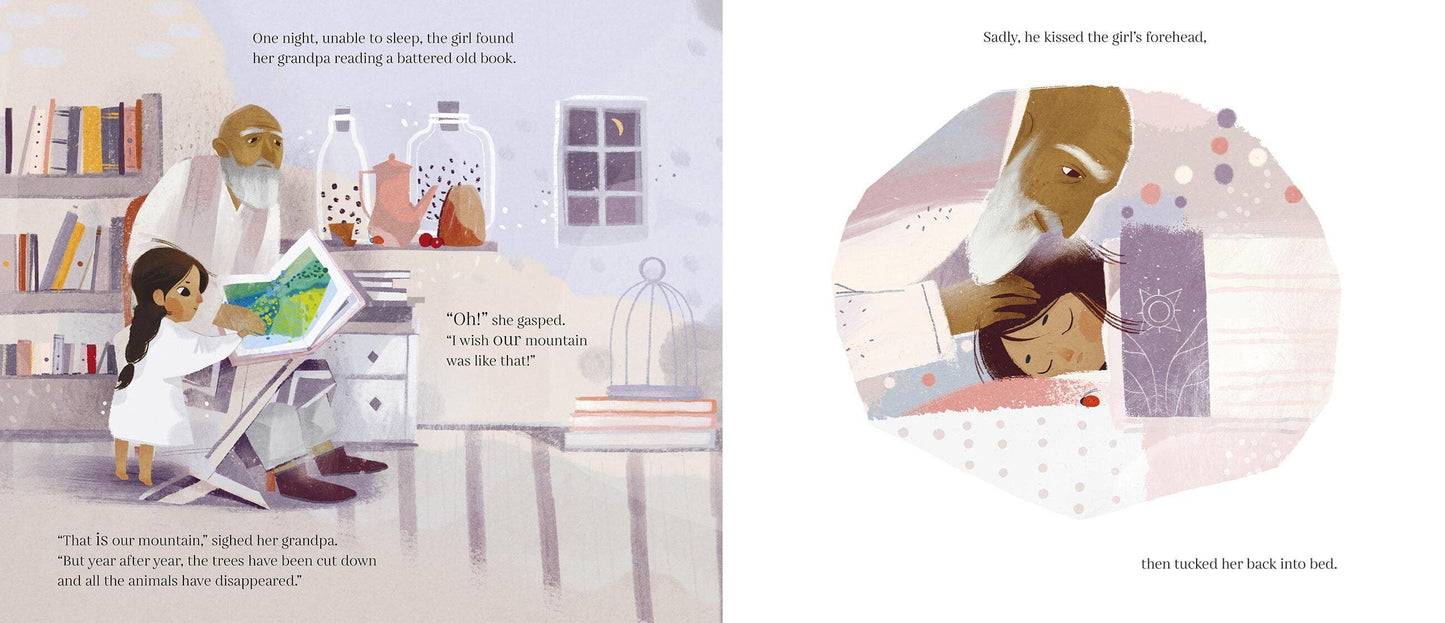 The Girl Who Planted Trees: Hardcover