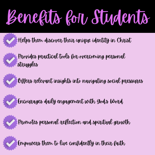 Teen Faith Foundations Identity, Growth, & Freedom in Christ Bundle