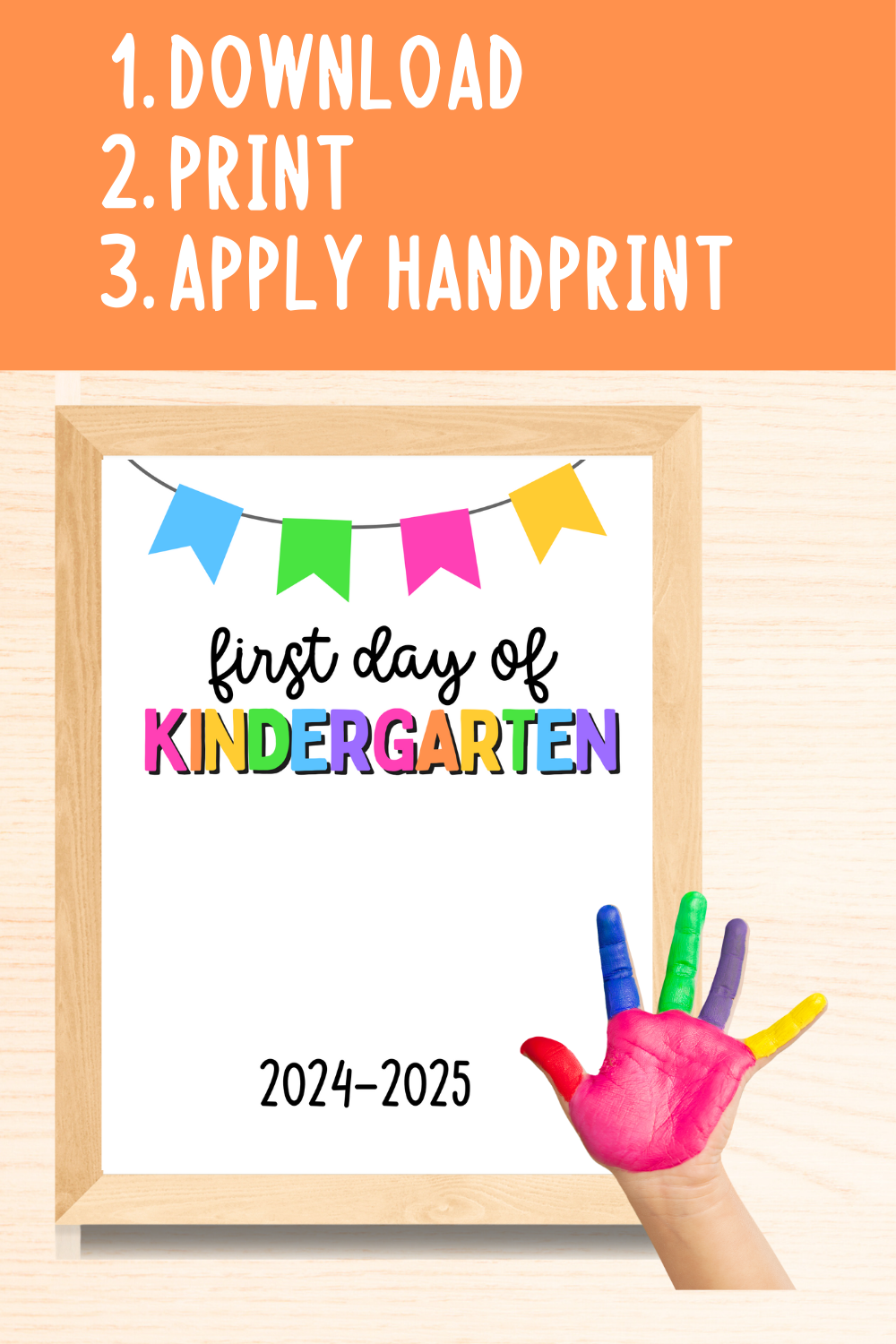 First Day of Kindergarten Sign Bundle