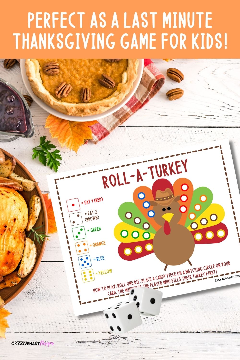 Roll-Turkey-Dice Game