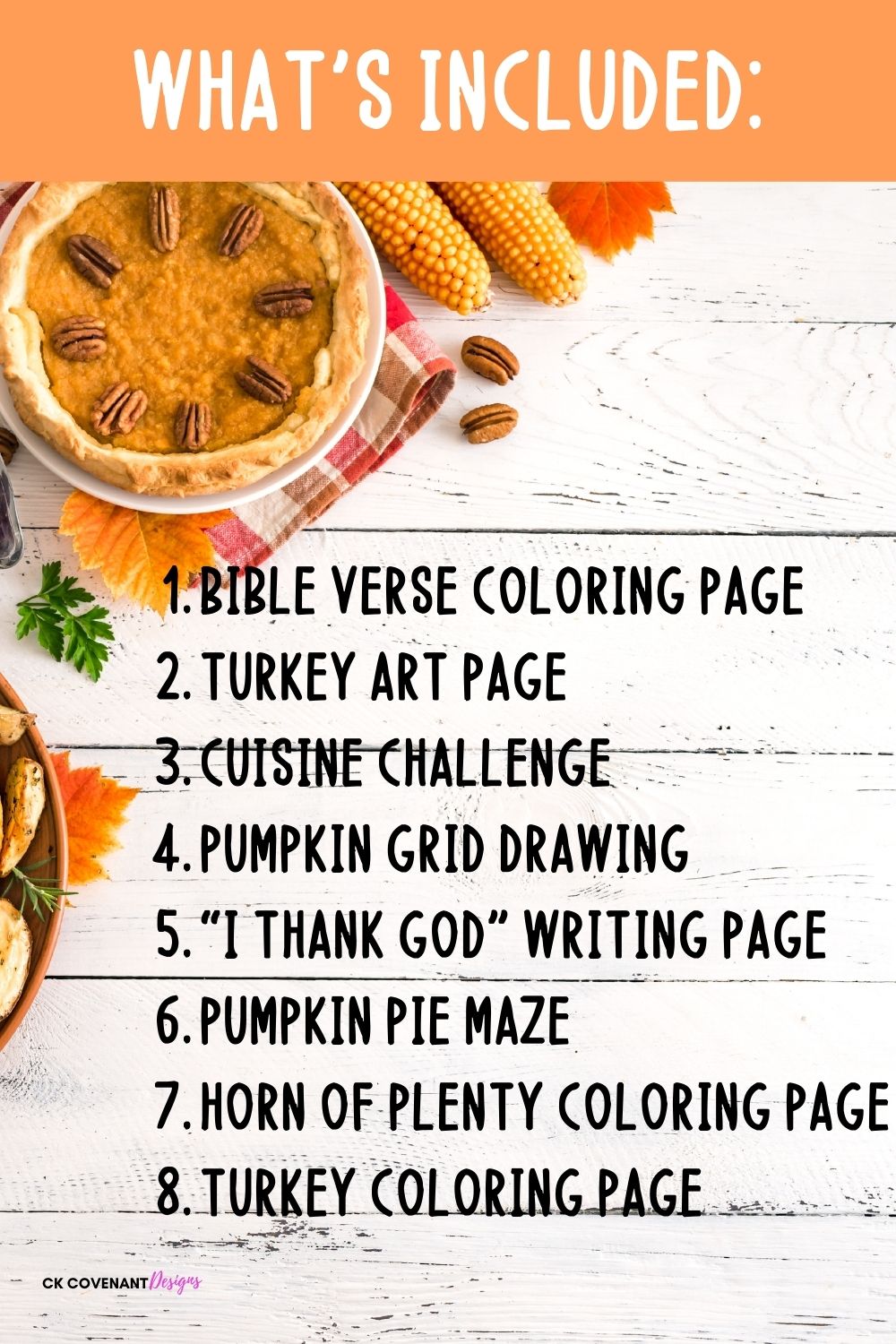 Thanksgiving Activity Pack