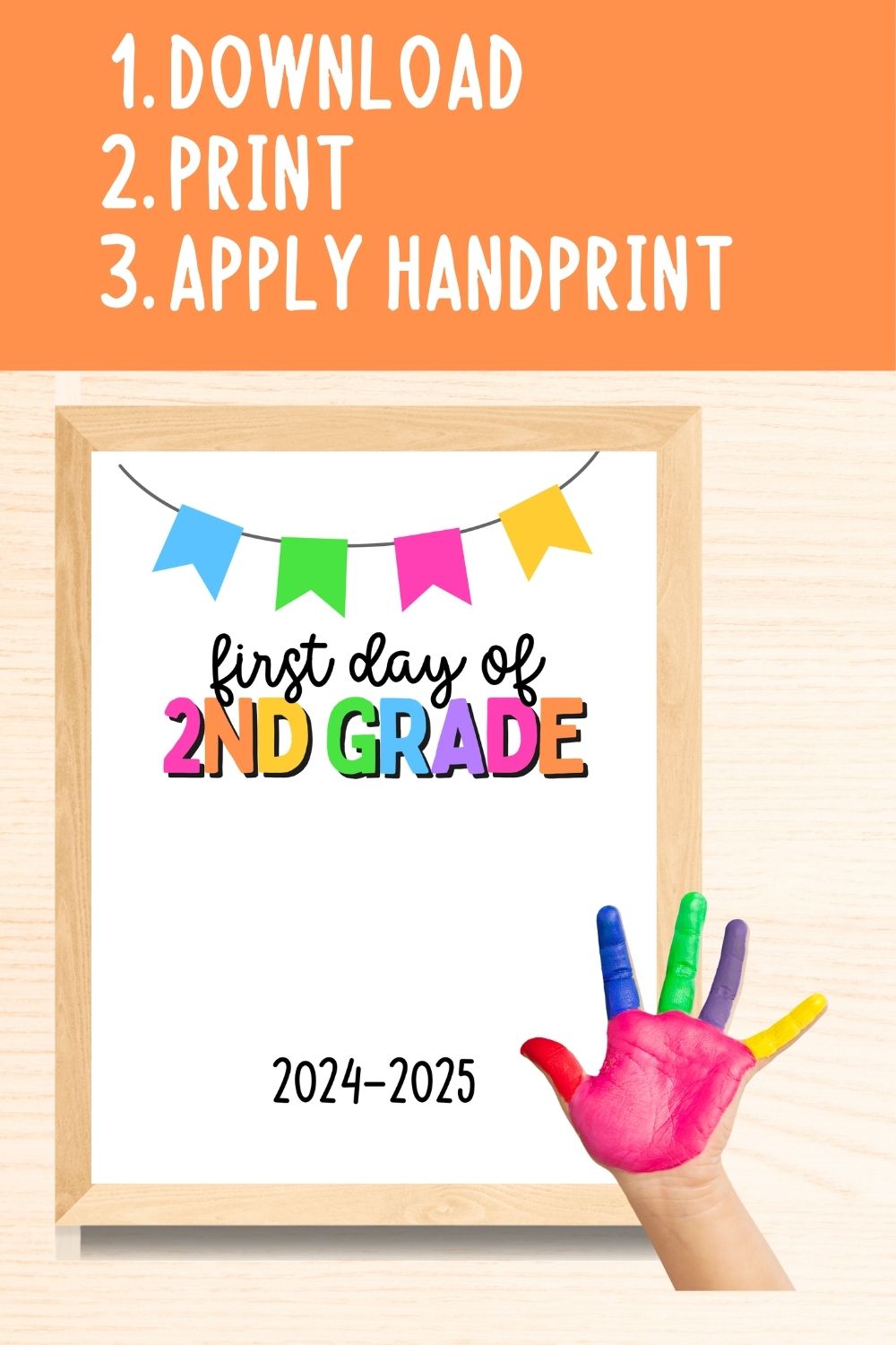 First Day of Second Grade Sign Bundle