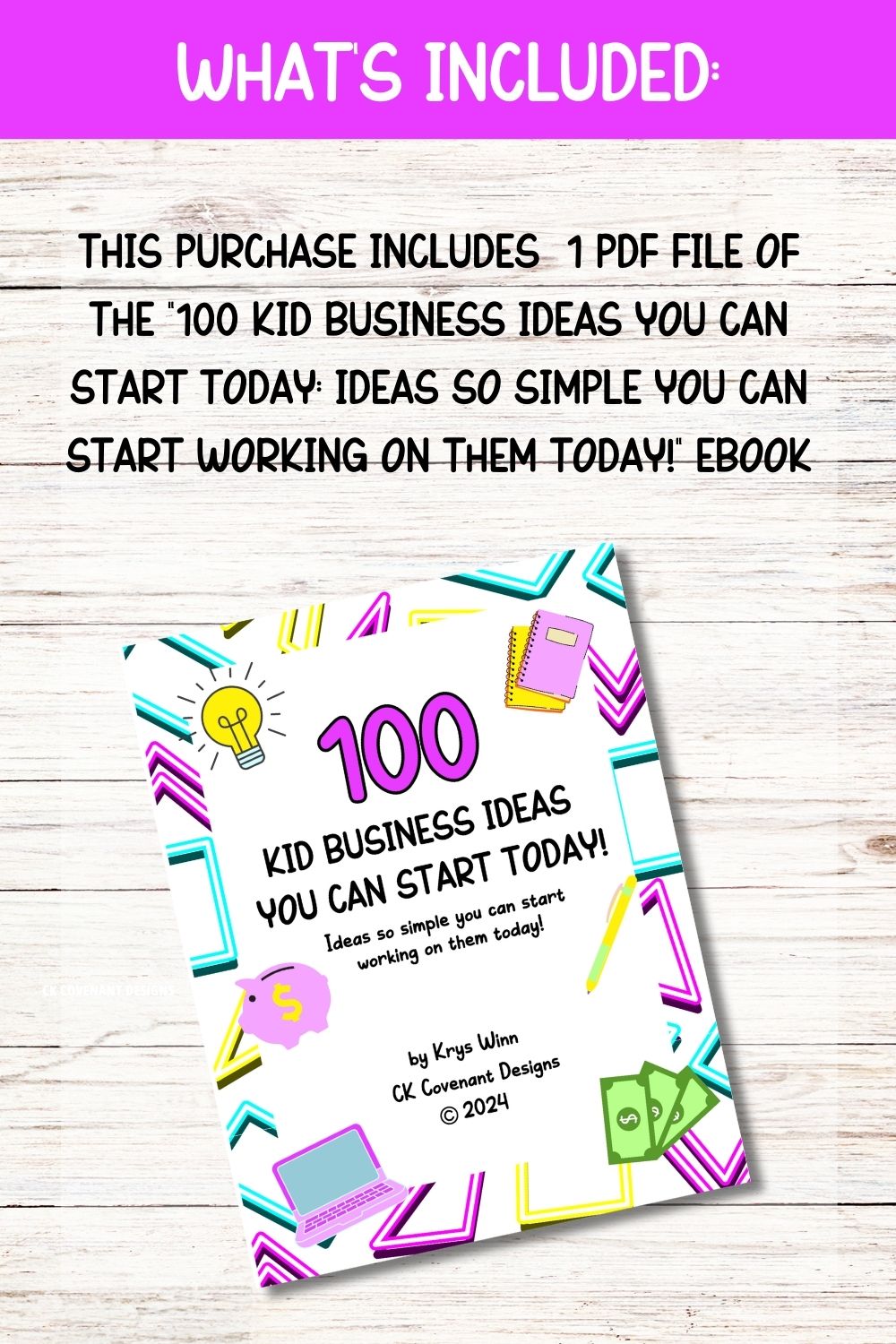 "100 Kid Business Ideas You Can Start Today: Ideas so Simple You Can Start Working on them Today!"