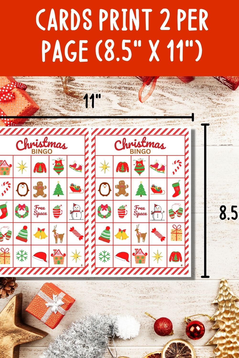 Christmas Bingo Card Bundle