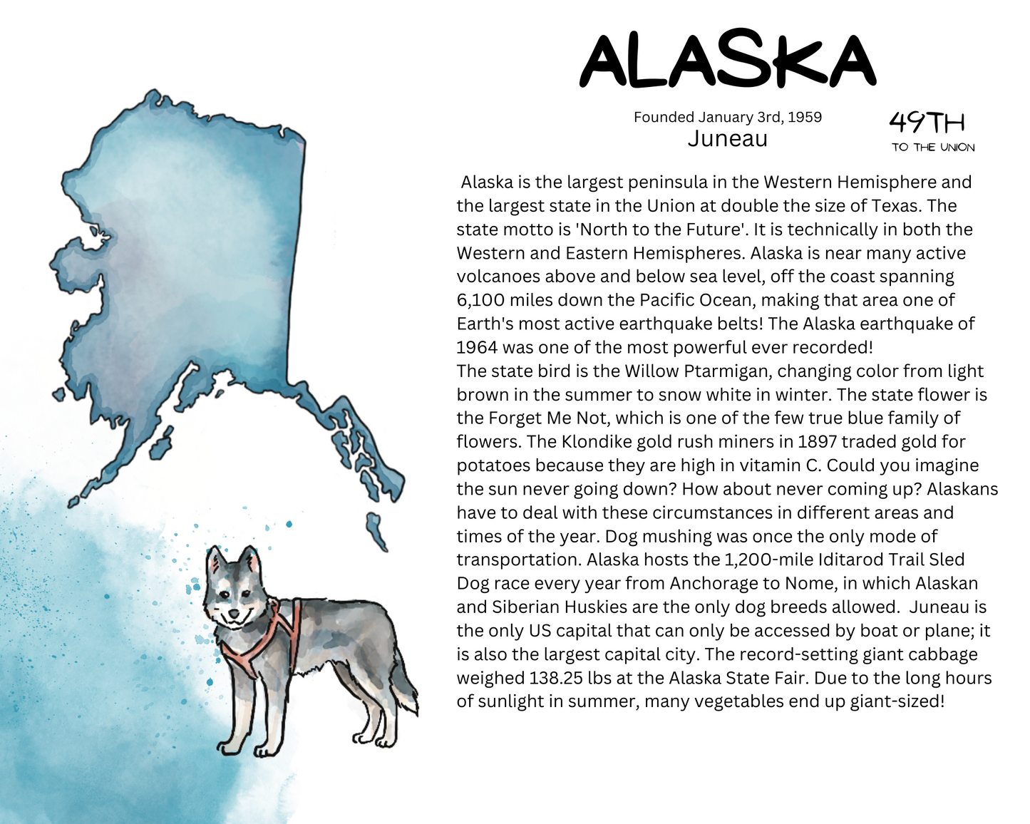 Our 50 States Full Unit Study: NORTHWEST