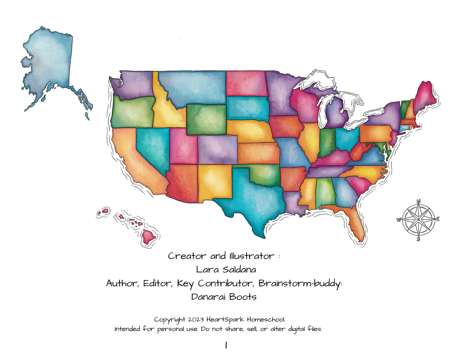 Our 50 States Full Unit Study: NORTHWEST