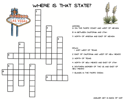 Our 50 States Full Unit Study: SOUTHWEST