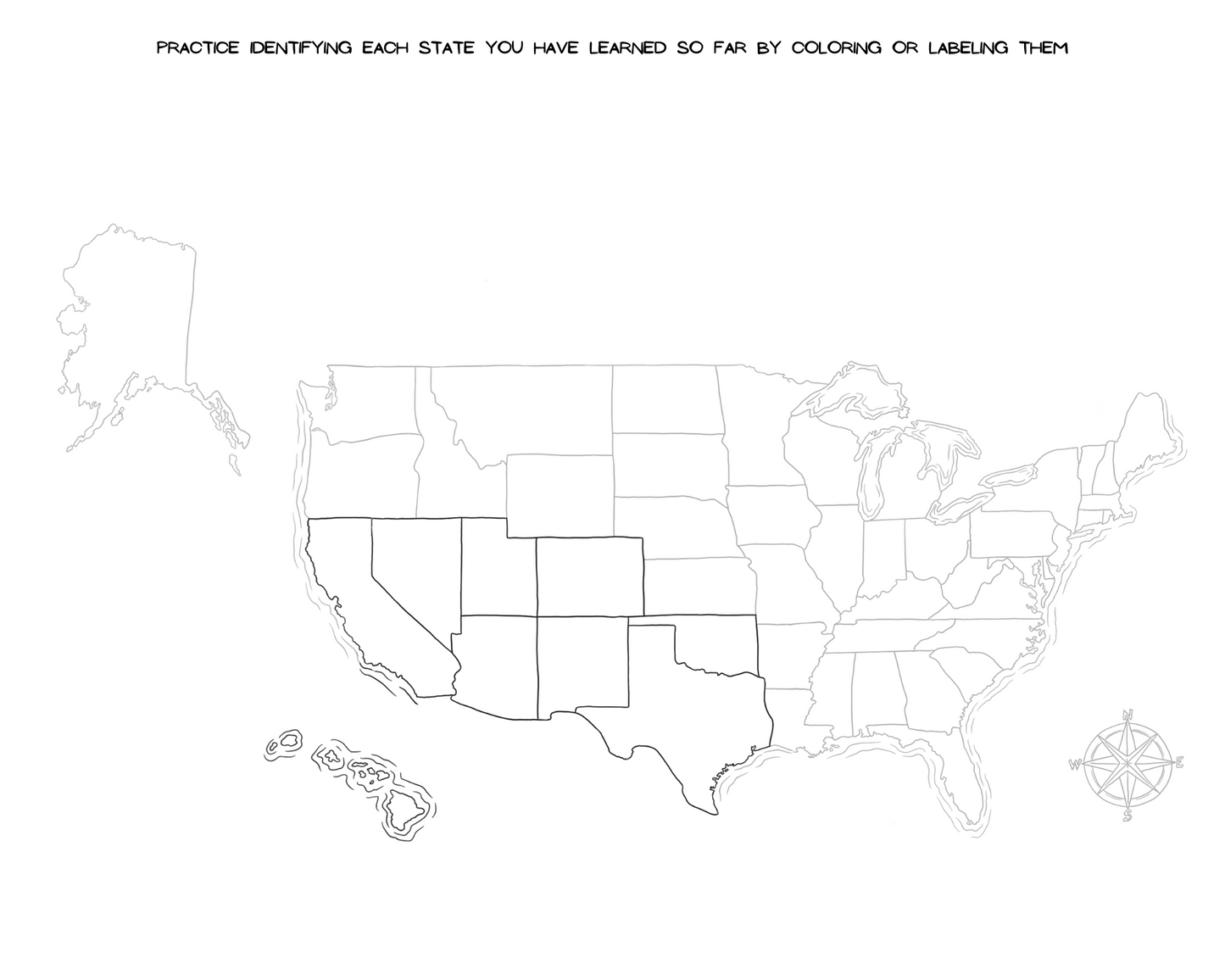 Our 50 States Full Unit Study: SOUTHWEST