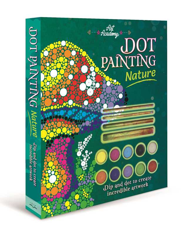 Dot Painting: Nature by IglooBooks: Kit - Paperback; 64 pages / English