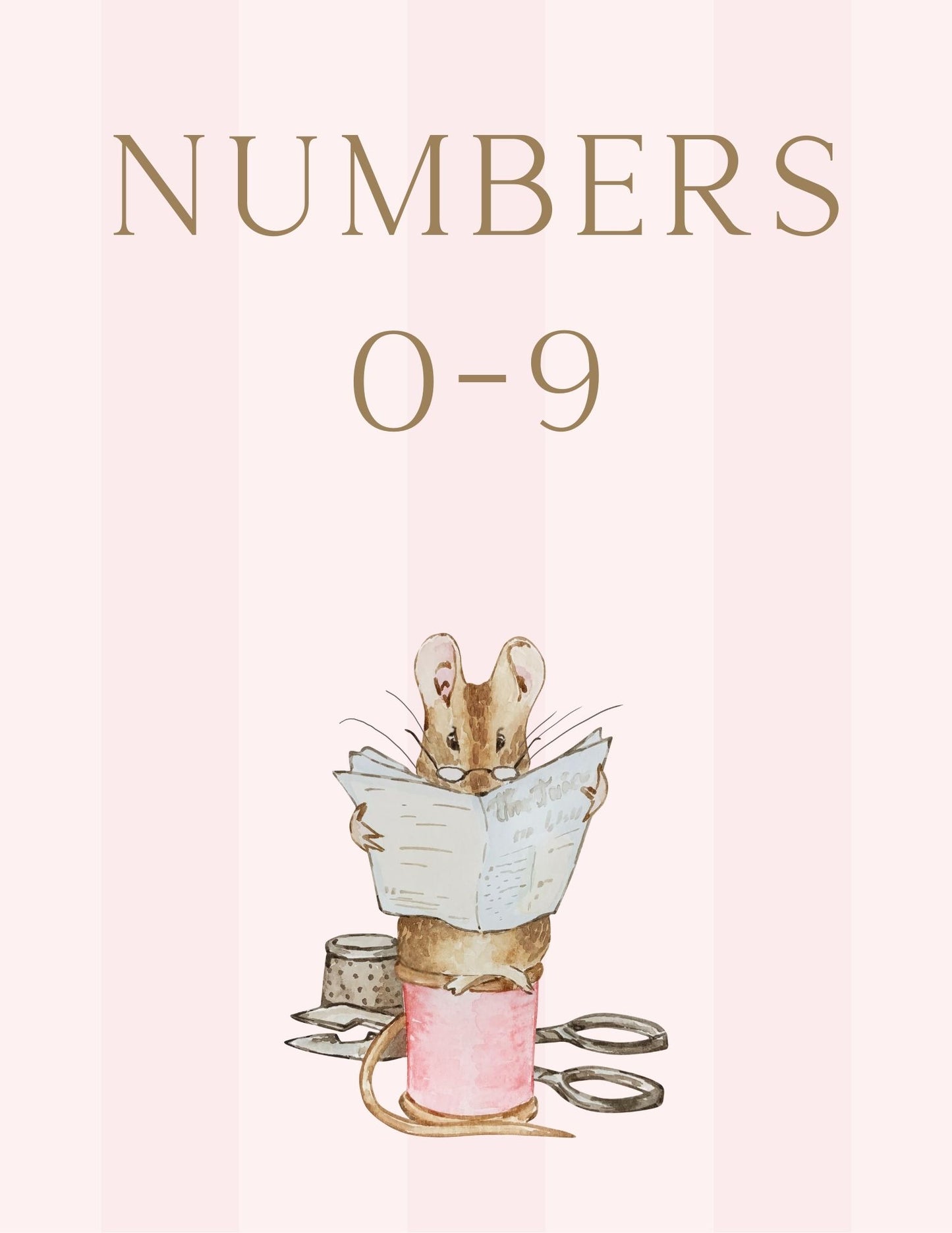 Peter Rabbit Alphabet and Numbers Flashcards